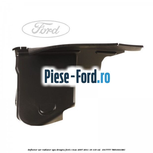 Deflector aer radiator apa dreapta Ford C-Max 2007-2011 1.6 116 cai #EFDA0F2460