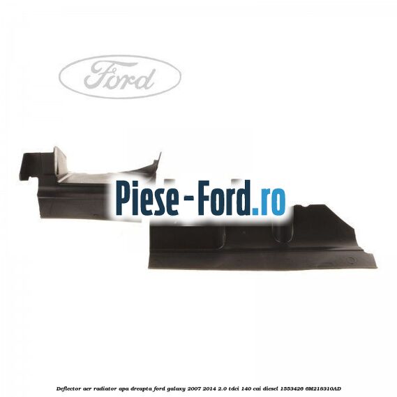 Deflector aer lateral stanga Ford Galaxy 2007-2014 2.0 TDCi 140 cai diesel