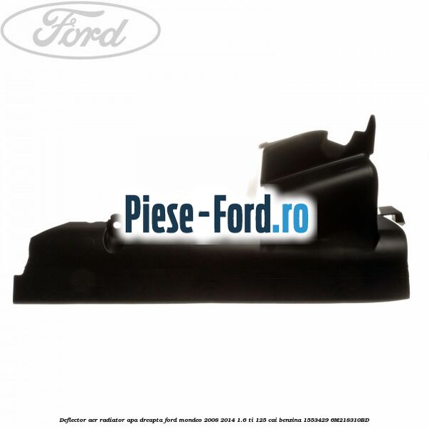 Deflector aer radiator apa dreapta Ford Mondeo 2008-2014 1.6 Ti 125 cai benzina