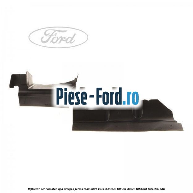 Deflector aer lateral stanga Ford S-Max 2007-2014 2.0 TDCi 136 cai diesel