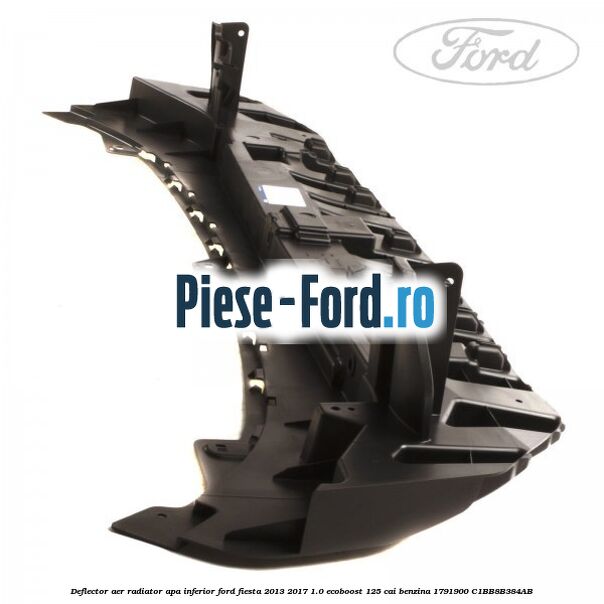 Deflector aer radiator apa inferior Ford Fiesta 2013-2017 1.0 EcoBoost 125 cai benzina