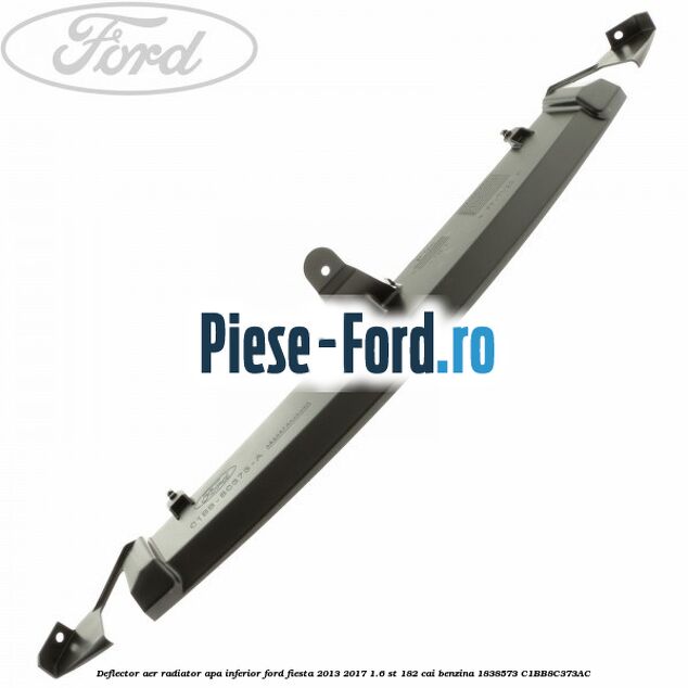 Deflector aer radiator apa inferior Ford Fiesta 2013-2017 1.6 ST 182 cai benzina