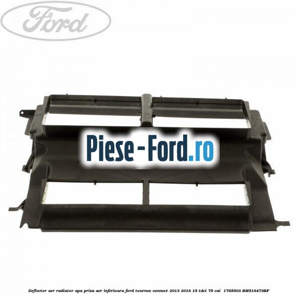 Deflector aer radiator apa, priza aer inferioara Ford Tourneo Connect 2013-2018 1.5 TDCi 75 cai #AD90D1489A