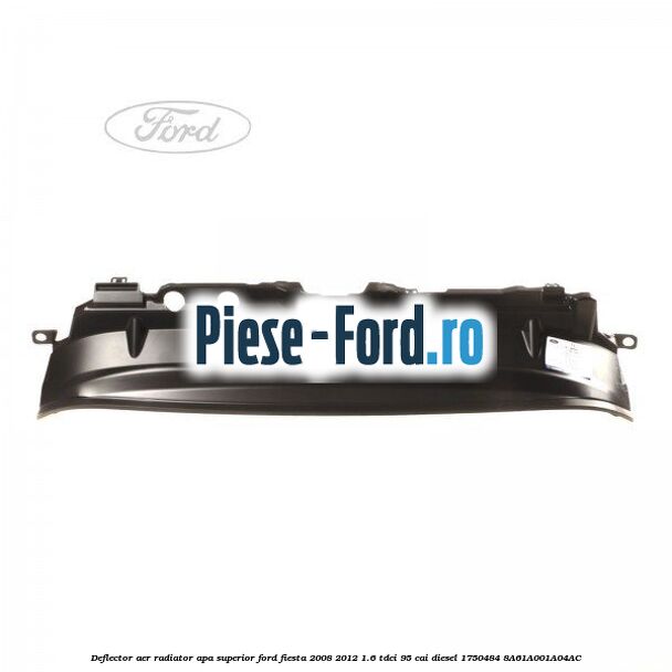 Deflector aer punte spate stanga, mare Ford Fiesta 2008-2012 1.6 TDCi 95 cai diesel