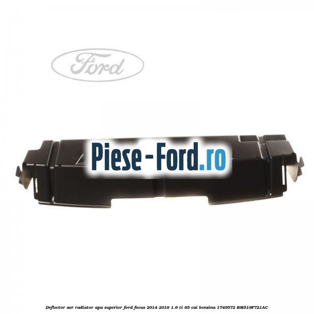Deflector aer radiator apa, superior Ford Focus 2014-2018 1.6 Ti 85 cai benzina
