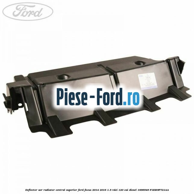 Deflector aer radiator apa, superior Ford Focus 2014-2018 1.5 TDCi 120 cai diesel