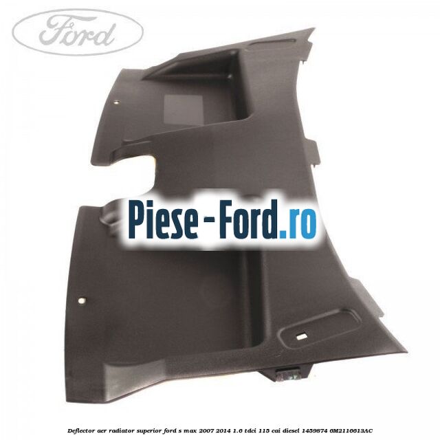 Deflector aer radiator superior Ford S-Max 2007-2014 1.6 TDCi 115 cai diesel