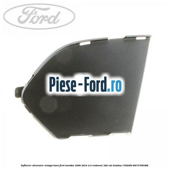 Deflector obturator dreapta bara Ford Mondeo 2008-2014 2.0 EcoBoost 240 cai benzina