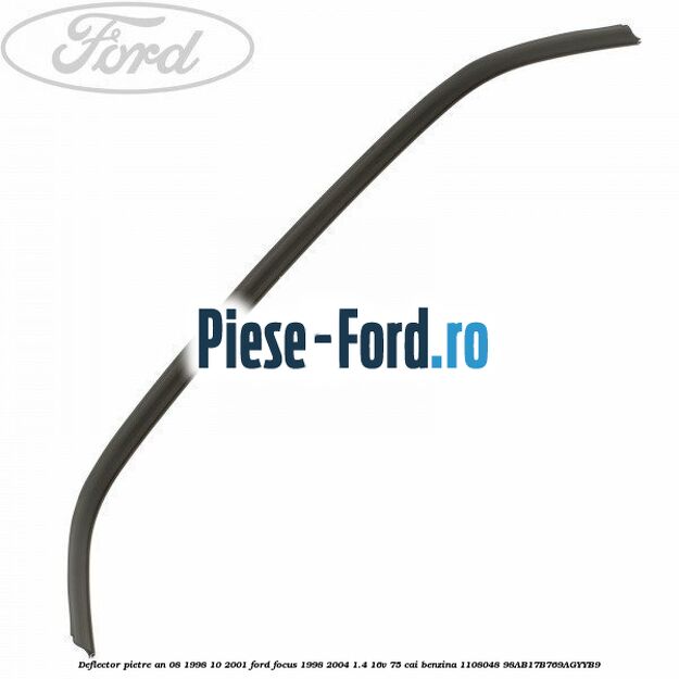 Deflector pietre an 08/1998-10/2001 Ford Focus 1998-2004 1.4 16V 75 cai benzina
