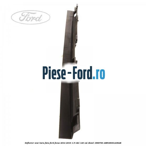 Deflector dreapta radiator grila activa Ford Focus 2014-2018 1.5 TDCi 120 cai diesel