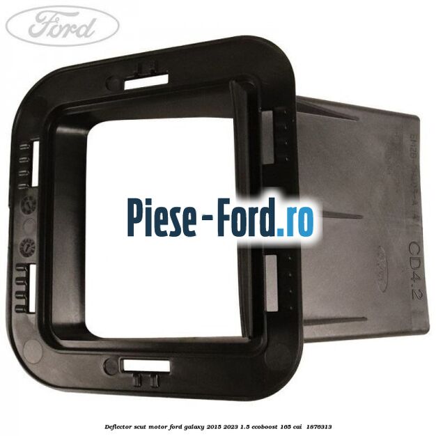 Deflector scut motor Ford Galaxy 2015-2023 1.5 EcoBoost 165 cai  #131577AF1B