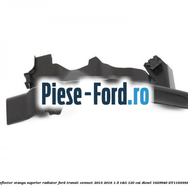 Deflector stanga radiator, cutie Powershift Ford Transit Connect 2013-2018 1.5 TDCi 120 cai diesel