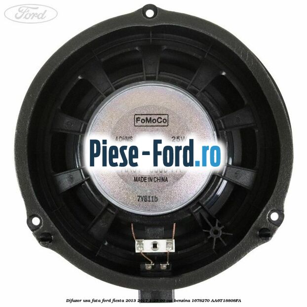 Difuzor usa fata Ford Fiesta 2013-2017 1.25 60 cai benzina #343B3956B5