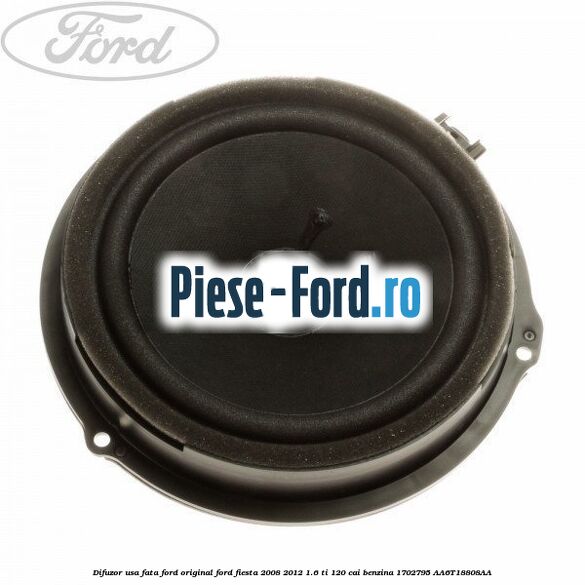 Difuzor usa fata Ford Fiesta 2008-2012 1.6 Ti 120 cai benzina