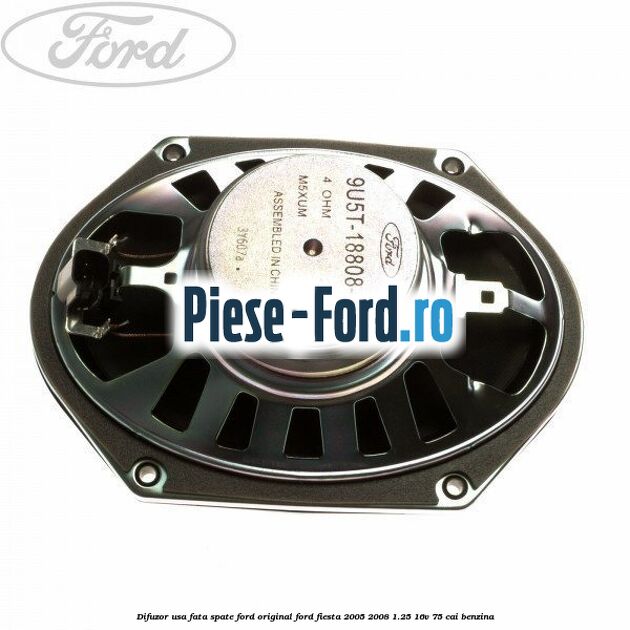 Difuzor usa fata/spate Ford original Ford Fiesta 2005-2008 1.25 16V 75 cai benzina