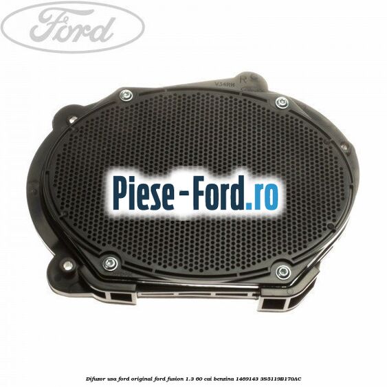 Difuzor usa fata/spate Ford original Ford Fusion 1.3 60 cai benzina