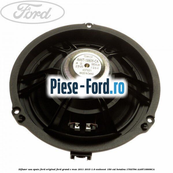 Difuzor usa spate Ford original Ford Grand C-Max 2011-2015 1.6 EcoBoost 150 cai benzina