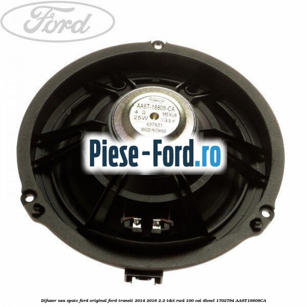 Difuzor usa spate Ford original Ford Transit 2014-2018 2.2 TDCi RWD 100 cai diesel
