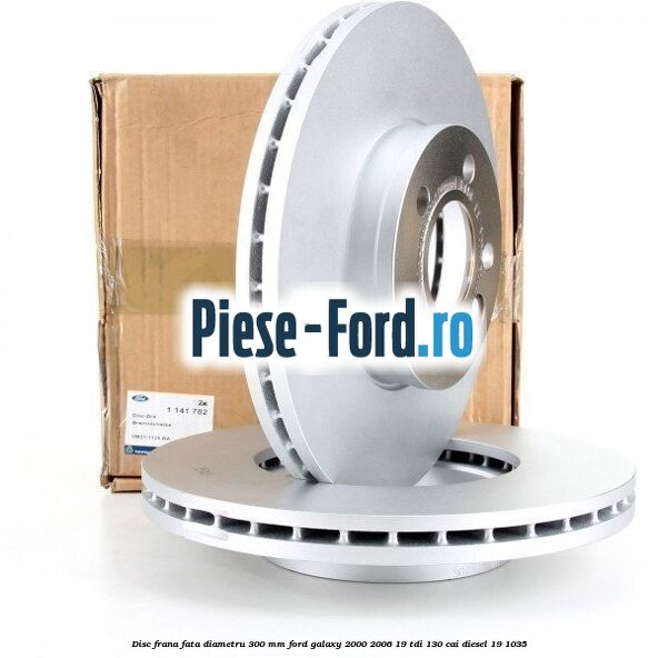Disc frana fata diametru 300 mm Ford Galaxy 2000-2006 1.9 TDI 130 cai #DBC750792F Disc frana fata diametru 300 mm Ford Galaxy 2000-2006 1.9 TDI 130 cai #DBC750792F