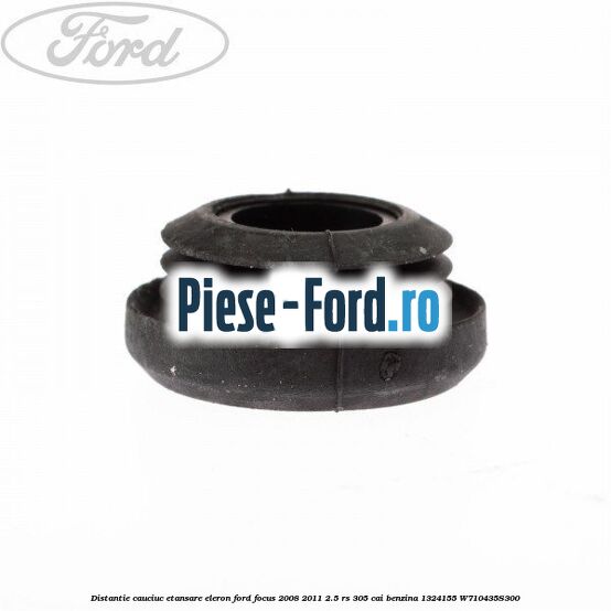 Distantie cauciuc etansare eleron Ford Focus 2008-2011 2.5 RS 305 cai benzina