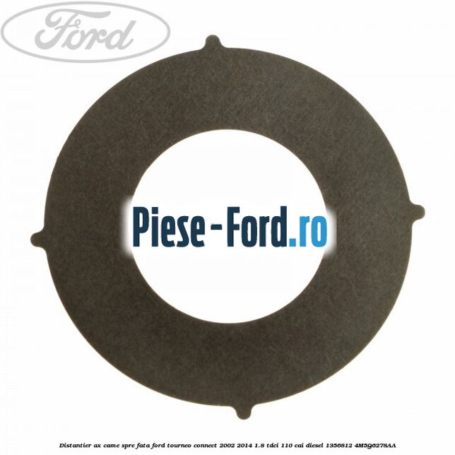 Curea distributie 91 dinti Ford Tourneo Connect 2002-2014 1.8 TDCi 110 cai diesel