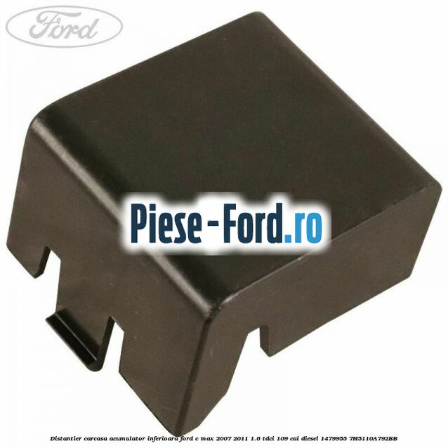 Distantier carcasa acumulator inferioara Ford C-Max 2007-2011 1.6 TDCi 109 cai diesel