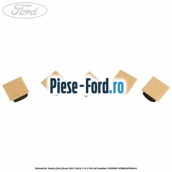 Cheder geam trapa Ford Focus 2011-2014 1.6 Ti 85 cai benzina