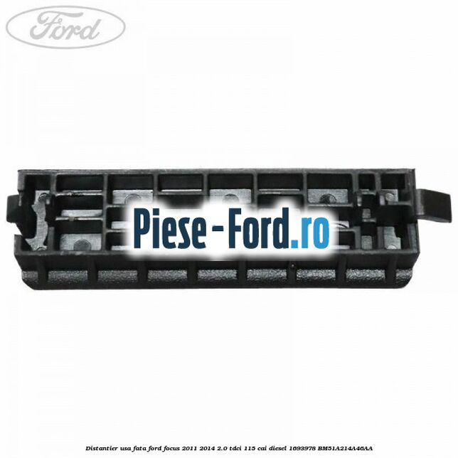 Capac rotund surub maner interior usa fata Ford Focus 2011-2014 2.0 TDCi 115 cai diesel