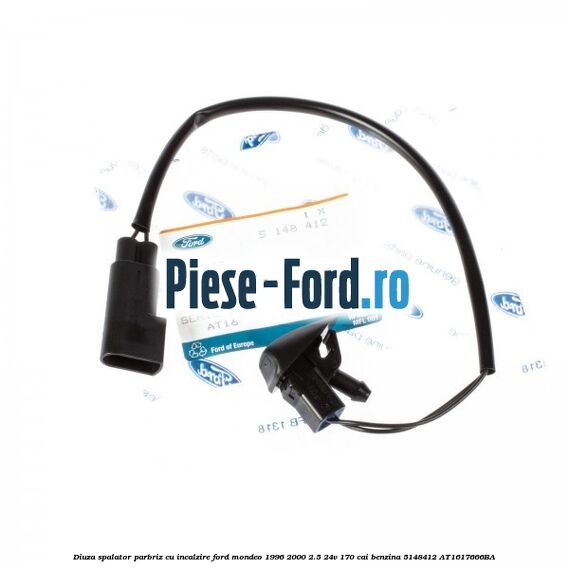 Diuza spalator parbriz cu incalzire Ford Mondeo 1996-2000 2.5 24V 170 cai benzina #CFCD9A0C0D