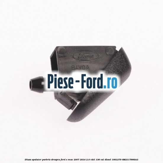 Diuza spalator parbriz cu incalzire Ford S-Max 2007-2014 2.0 TDCi 136 cai diesel