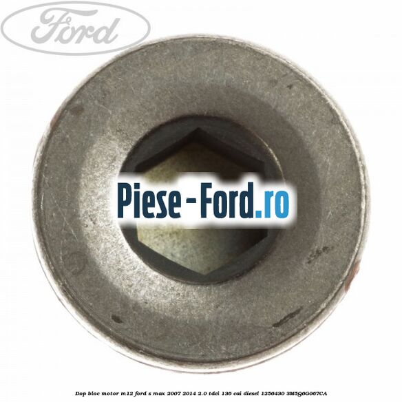 Bucsa ghidaj bloc motor 16 mm Ford S-Max 2007-2014 2.0 TDCi 136 cai diesel