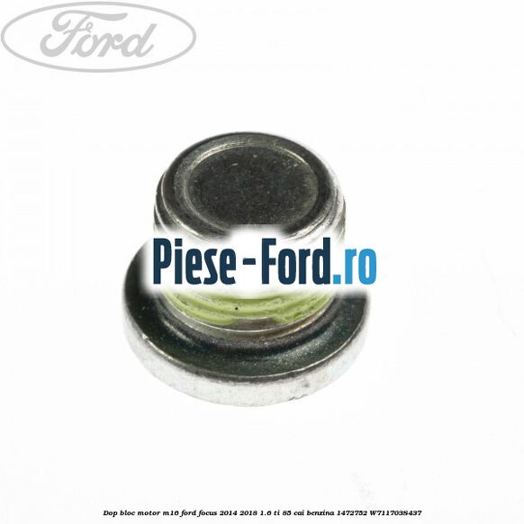 Dop apa chiulasa, cu filet fara garnitura Ford Focus 2014-2018 1.6 Ti 85 cai benzina