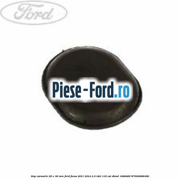 Dop caroserie 20 x 0.7 mm Ford Focus 2011-2014 2.0 TDCi 115 cai diesel