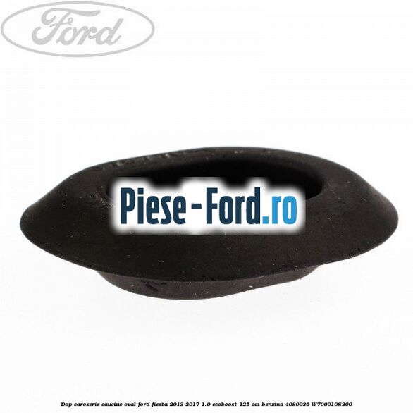 Dop caroserie, cauciuc oval Ford Fiesta 2013-2017 1.0 EcoBoost 125 cai benzina