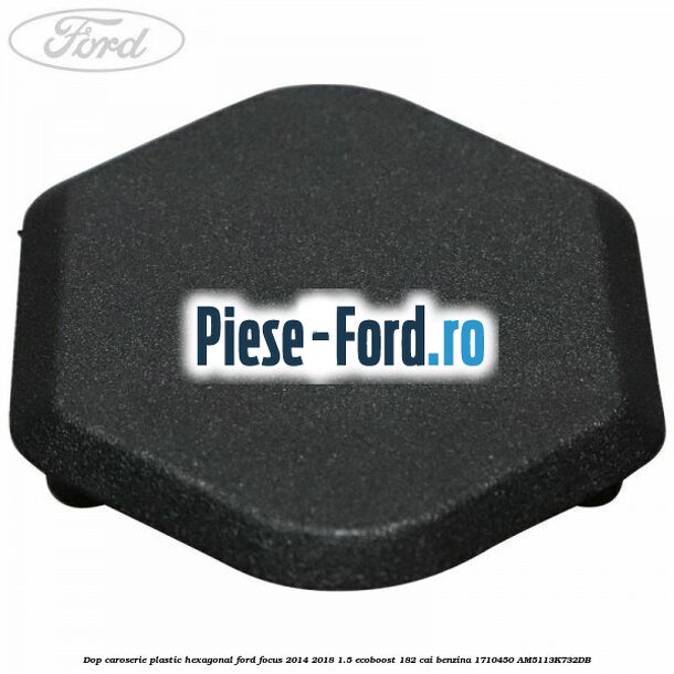 Dop caroserie, plastic hexagonal Ford Focus 2014-2018 1.5 EcoBoost 182 cai benzina