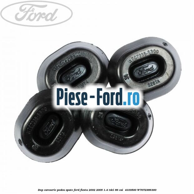 Dop caroserie podea spate Ford Fiesta 2002-2005 1.4 TDCi 68 cai  #BDBB67C3A1