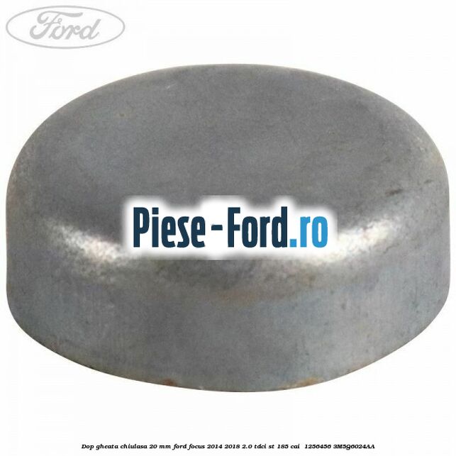 Dop gheata chiulasa 20 MM Ford Focus 2014-2018 2.0 TDCi ST 185 cai  #15C4276FA1