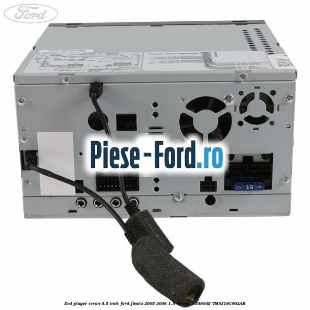 DVD player ecran 6.5 inch Ford Fiesta 2005-2008 1.3 69 cai  #AE02515613