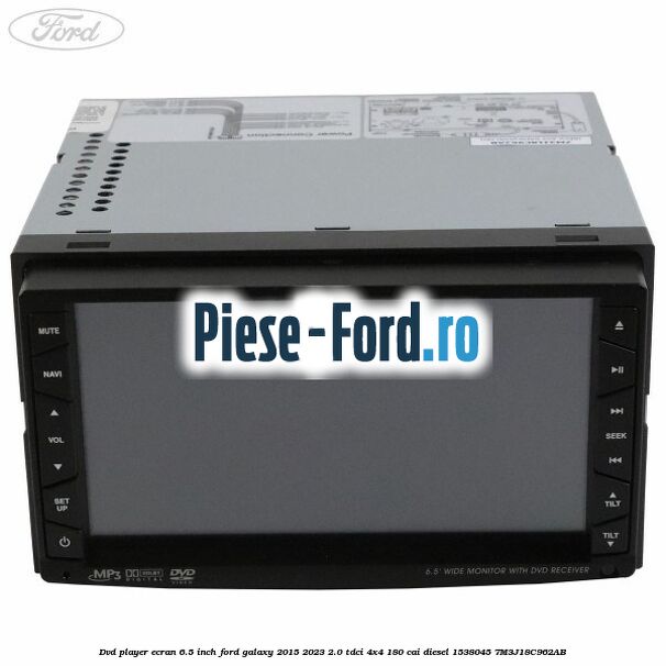 DVD player ecran 6.5 inch Ford Galaxy 2015-2023 2.0 TDCi 4x4 180 cai diesel #E84F0DF3BF