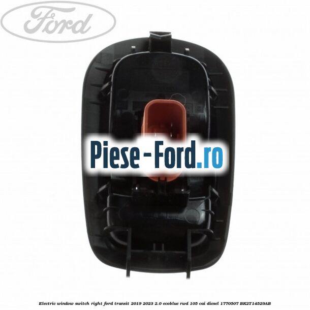 Electric window switch right Ford Transit 2019-2023 2.0 EcoBlue RWD 105 cai diesel #0A1215C9CD