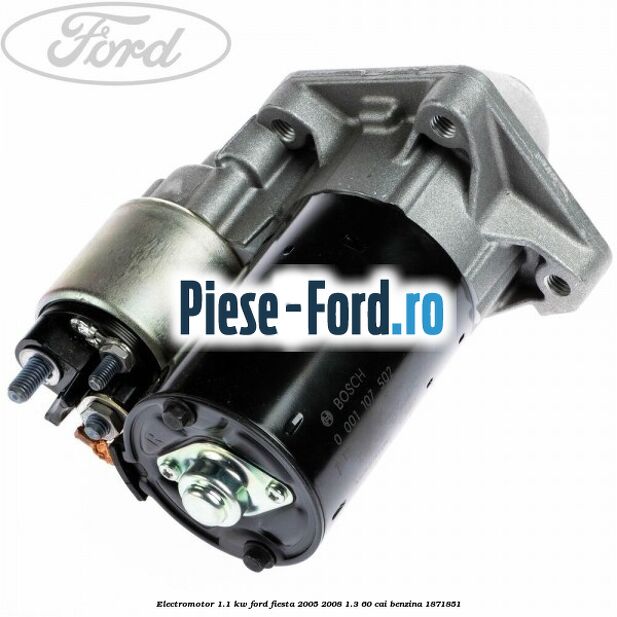 Electromotor 1.1 Kw Ford Fiesta 2005-2008 1.3 60 cai benzina #CD6BF4F3B2