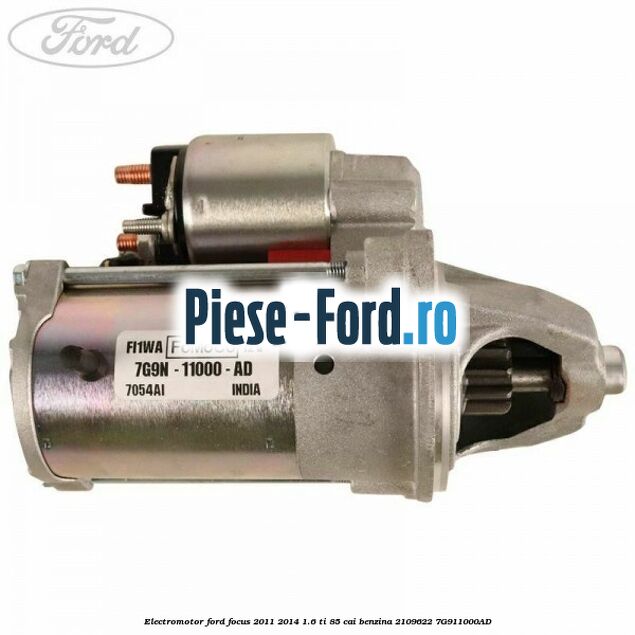 Capac electromotor Ford Focus 2011-2014 1.6 Ti 85 cai benzina