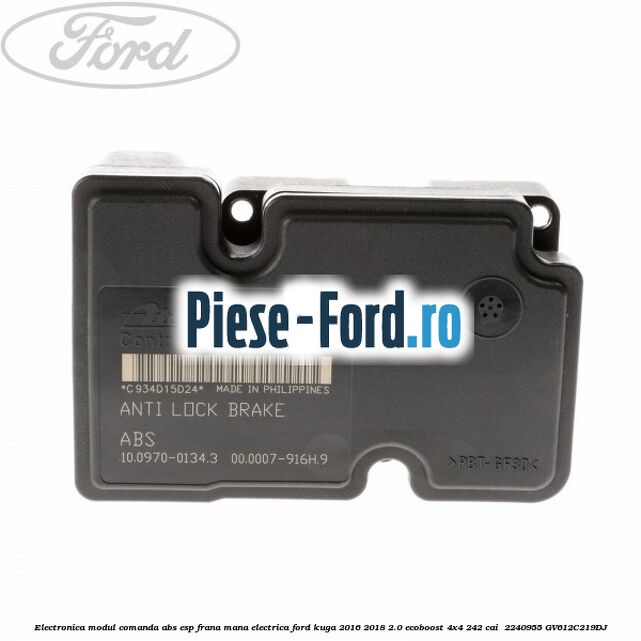 Electronica modul comanda ABS-ESP frana mana electrica Ford Kuga 2016-2018 2.0 EcoBoost 4x4 242 cai  #0AC8B06F22