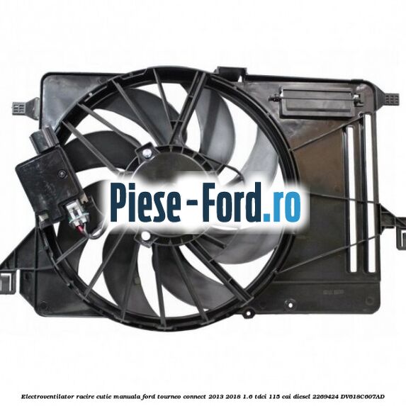 Electroventilator racire cutie manuala Ford Tourneo Connect 2013-2018 1.6 TDCi 115 cai #8ECAD8B4F1