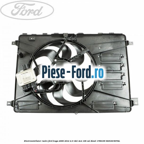 Electroventilator racire Ford Kuga 2008-2012 2.0 TDCi 4x4 136 cai diesel