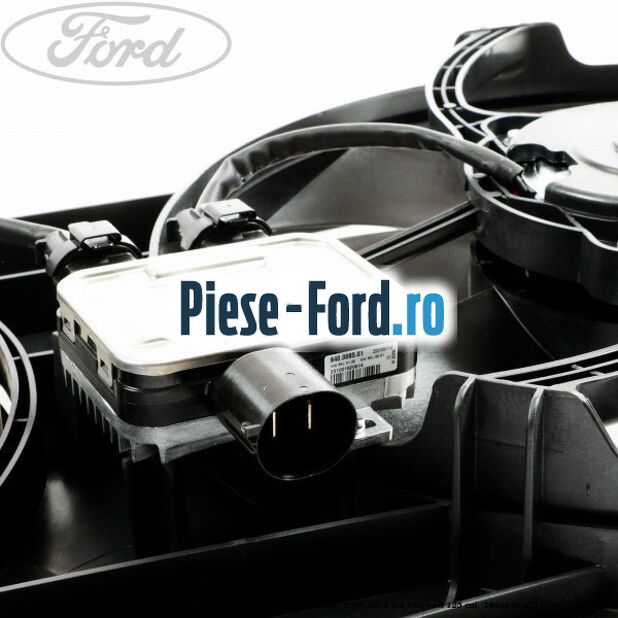 Electroventilator racire motor, dublu anii 03/2009-12/2014 Ford Transit 2006-2014 2.2 TDCi RWD 125 cai  #6682BC6A55