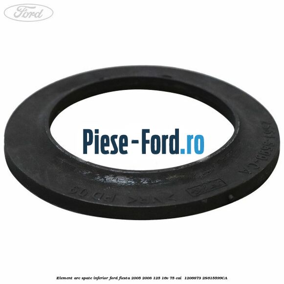 Element arc spate inferior Ford Fiesta 2005-2008 1.25 16V 75 cai #5512FD693F