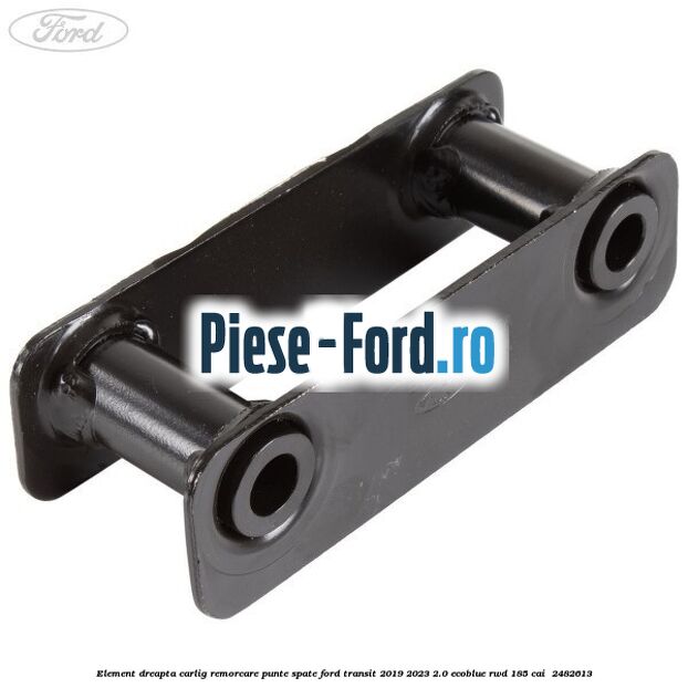 Element dreapta carlig remorcare punte spate Ford Transit 2019-2023 2.0 EcoBlue RWD 185 cai  #BFFA25B592