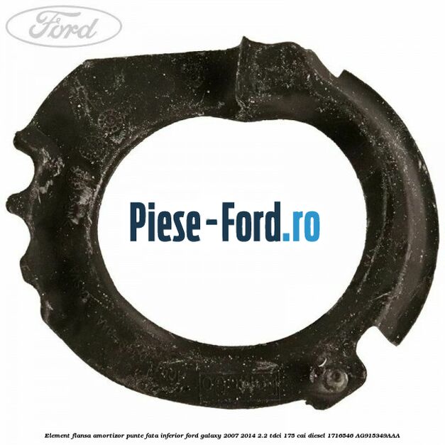 Element flansa amortizor punte fata inferior Ford Galaxy 2007-2014 2.2 TDCi 175 cai diesel