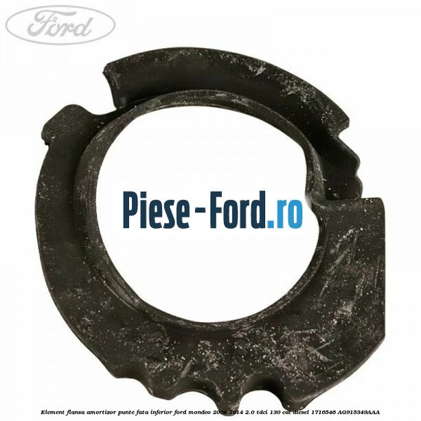 Element flansa amortizor punte fata inferior Ford Mondeo 2008-2014 2.0 TDCi 130 cai diesel #89B5965C60